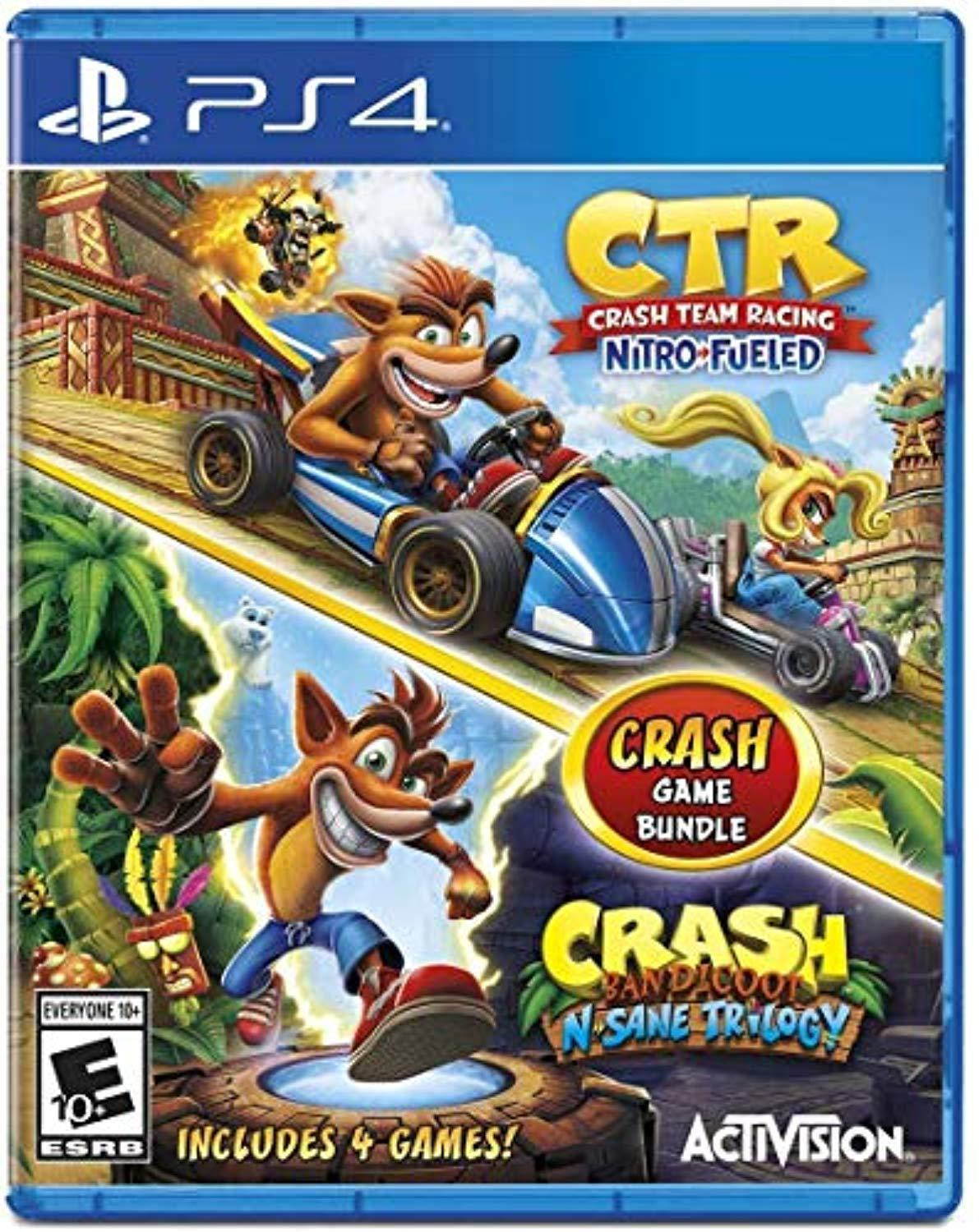 Activision Crash Bandicoot N.Sane Trilogy for Sony Playstation 4, 2 Pack #88451