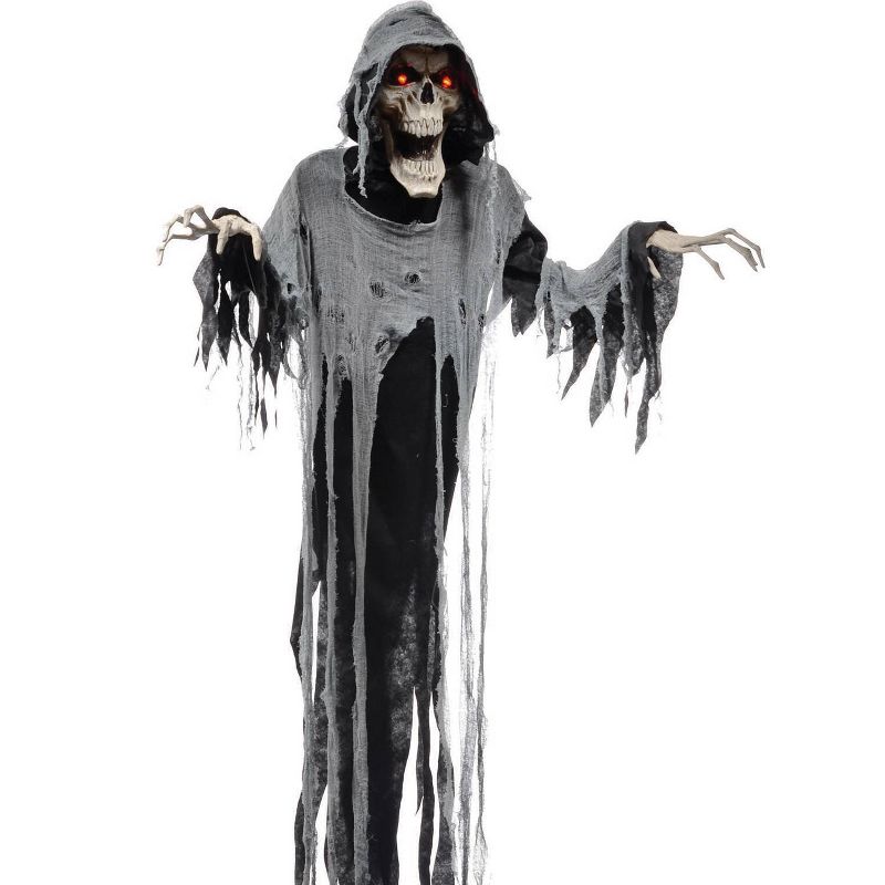 6ft Halloween Animated Hanging Reaper