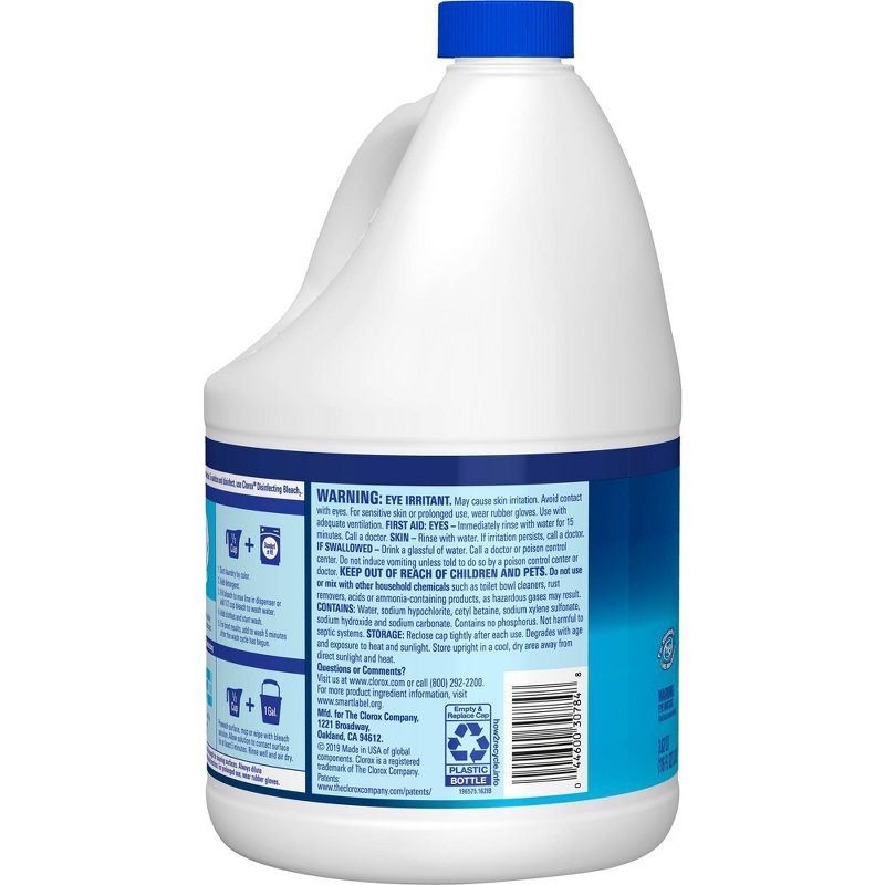 Clorox Splash-Less Liquid Bleach - Regular - 116 fl oz