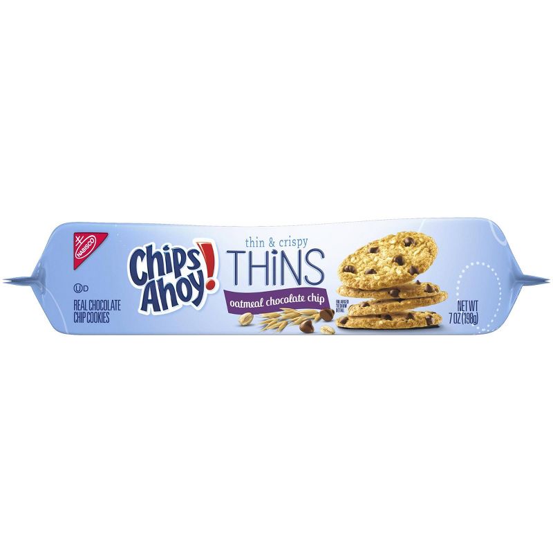 Nabisco Chips Ahoy! Thins Oatmeal - 7oz