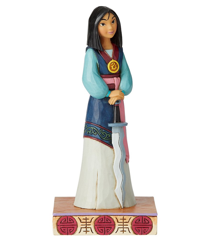 Disney Traditions by Jim Shore Mulan #double;Winsome Warrior#double; Princess Passion Figurine