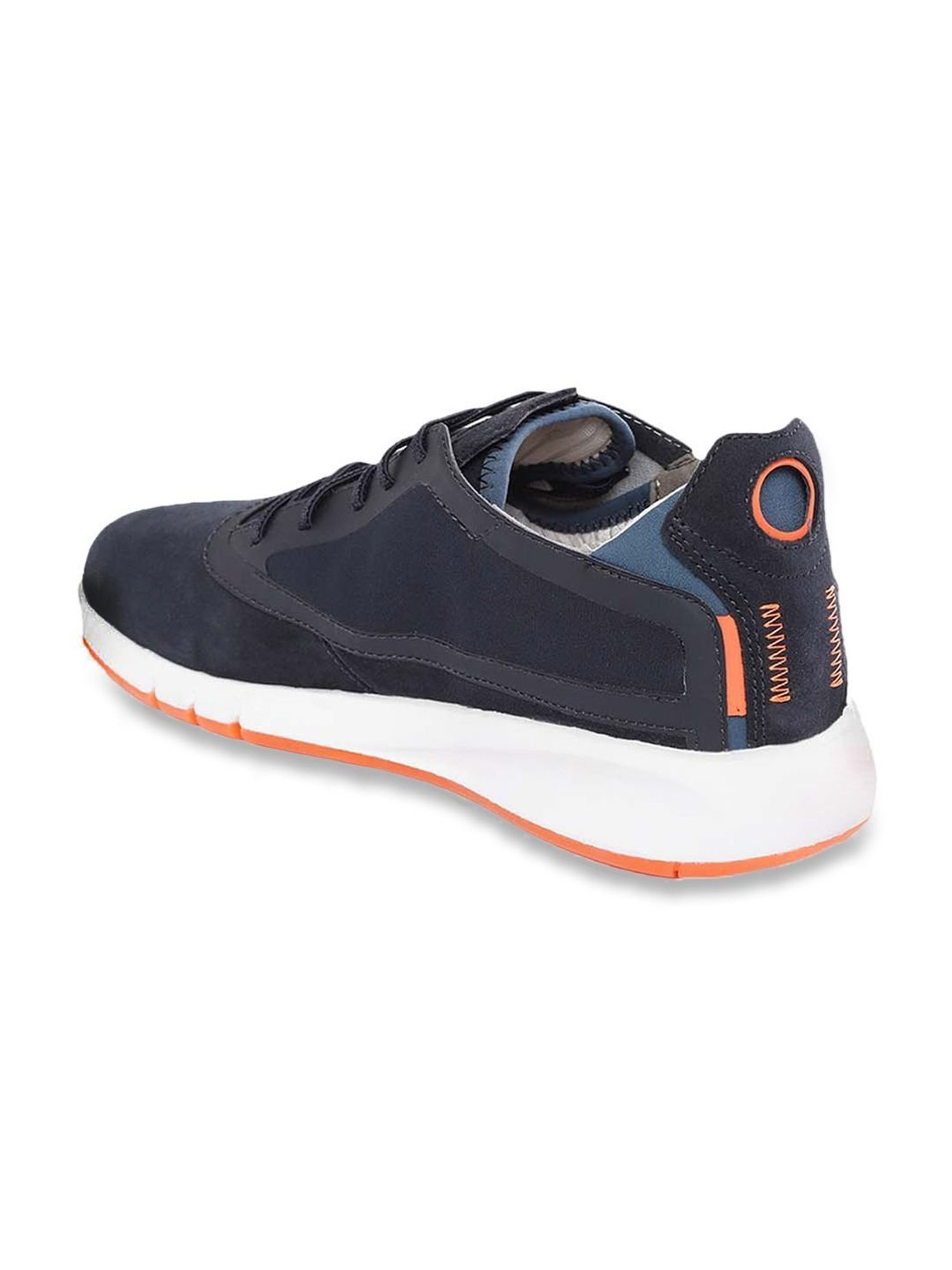 Geox Men's Navy Casual Sneakers