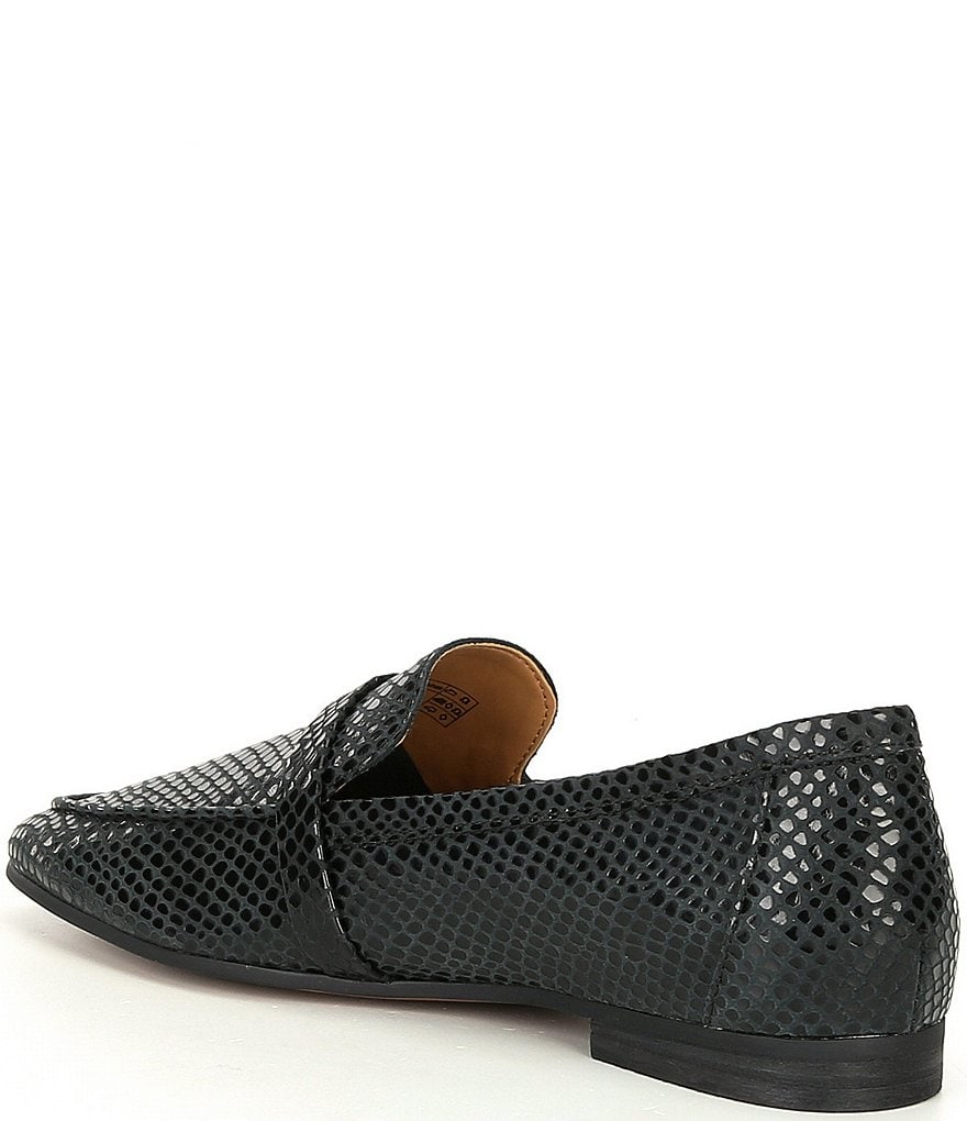 Vionic Zana Lizard Embossed Loafers