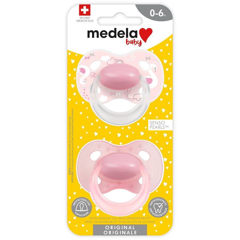 Medela Baby Original Pacifier - Blue 6-18 Months 2pk