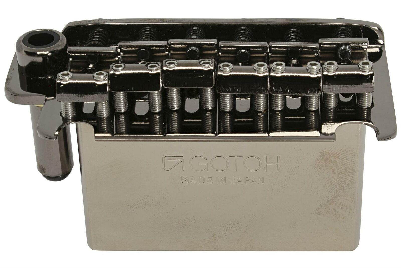 GOTOH 510TS-SF1 2-point Tremolo Steel Block & Stamped Steel Saddles -Cosmo Black