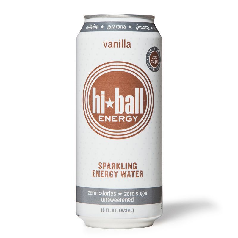 Hi-Ball Energy Vanilla Sparkling Water - 16oz