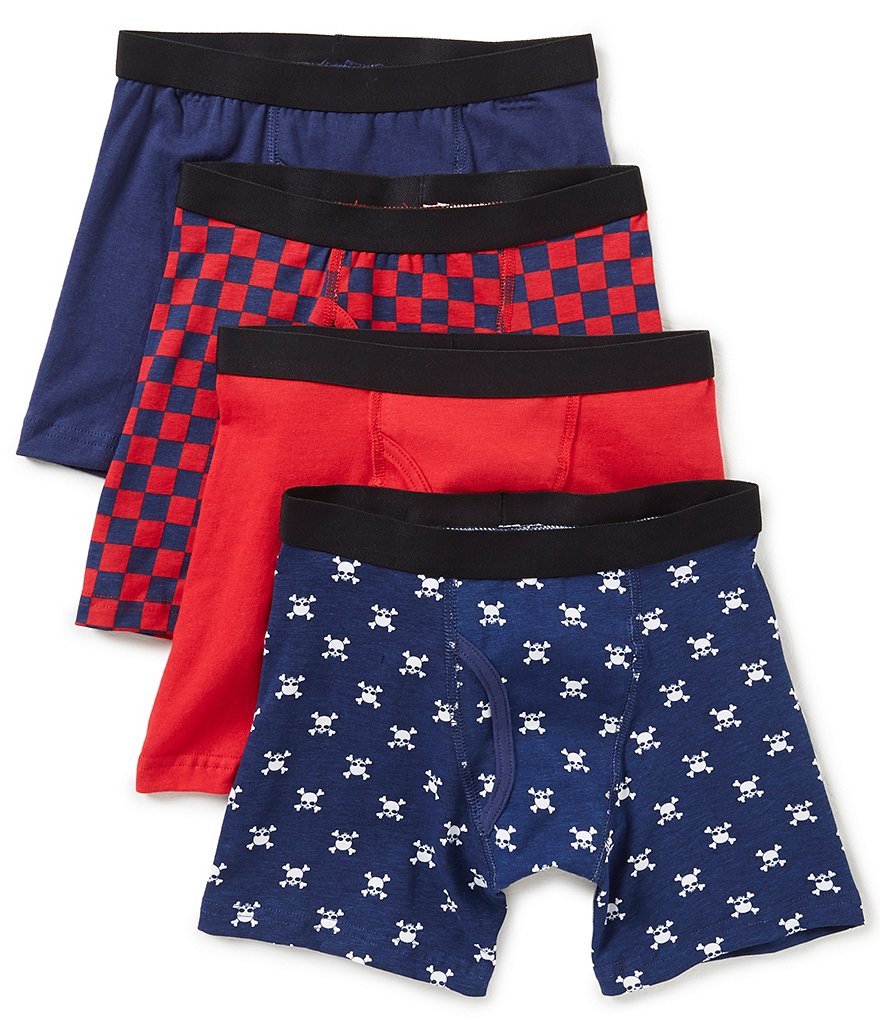 Class Club Little Boys 2T-5T 4-Pack Boxer Briefs