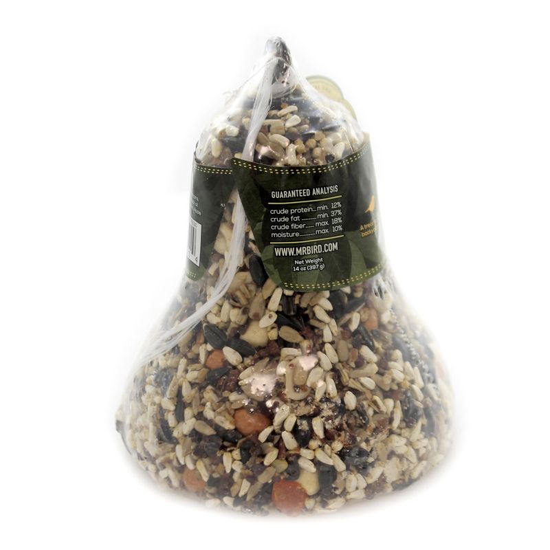 Home & Garden 5.5" All Season Fruit & Nut Bell Feed Songbird Fruit Nut Mr Bird  -  Bird And Wildlife Food
