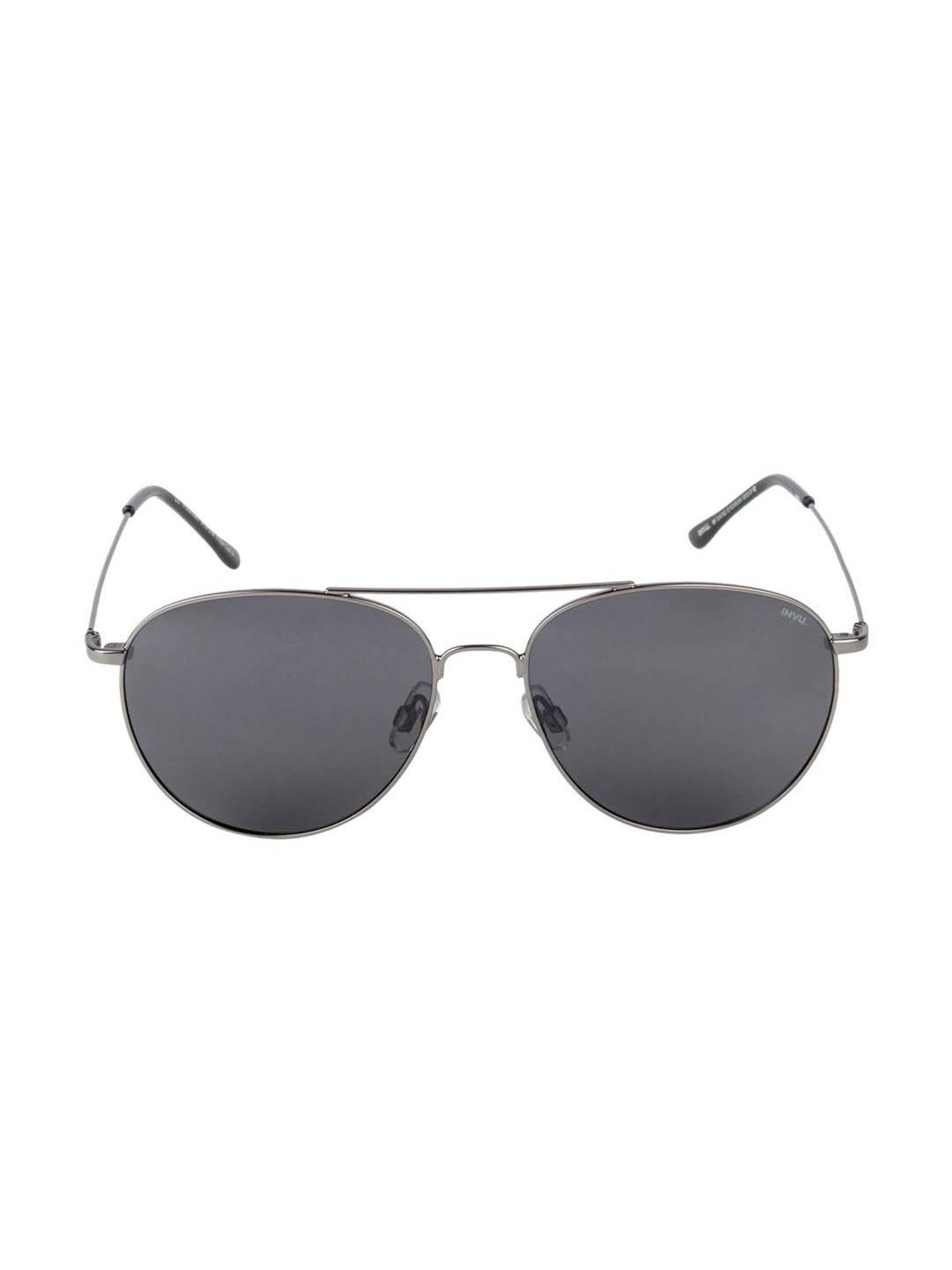 INVU Grey Aviator UV Protection Sunglasses for Men