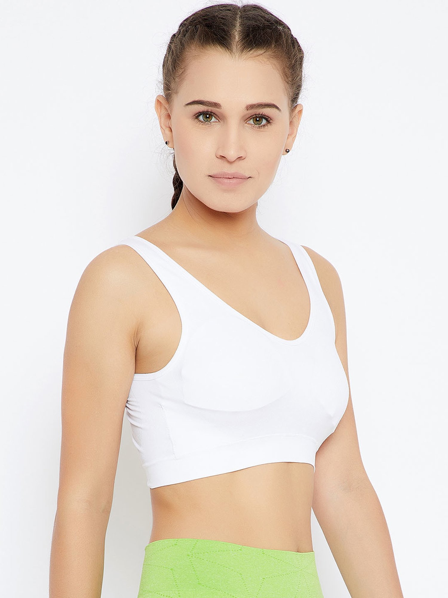 C9 Airwear Bright White Full Coverage Bralette Bra