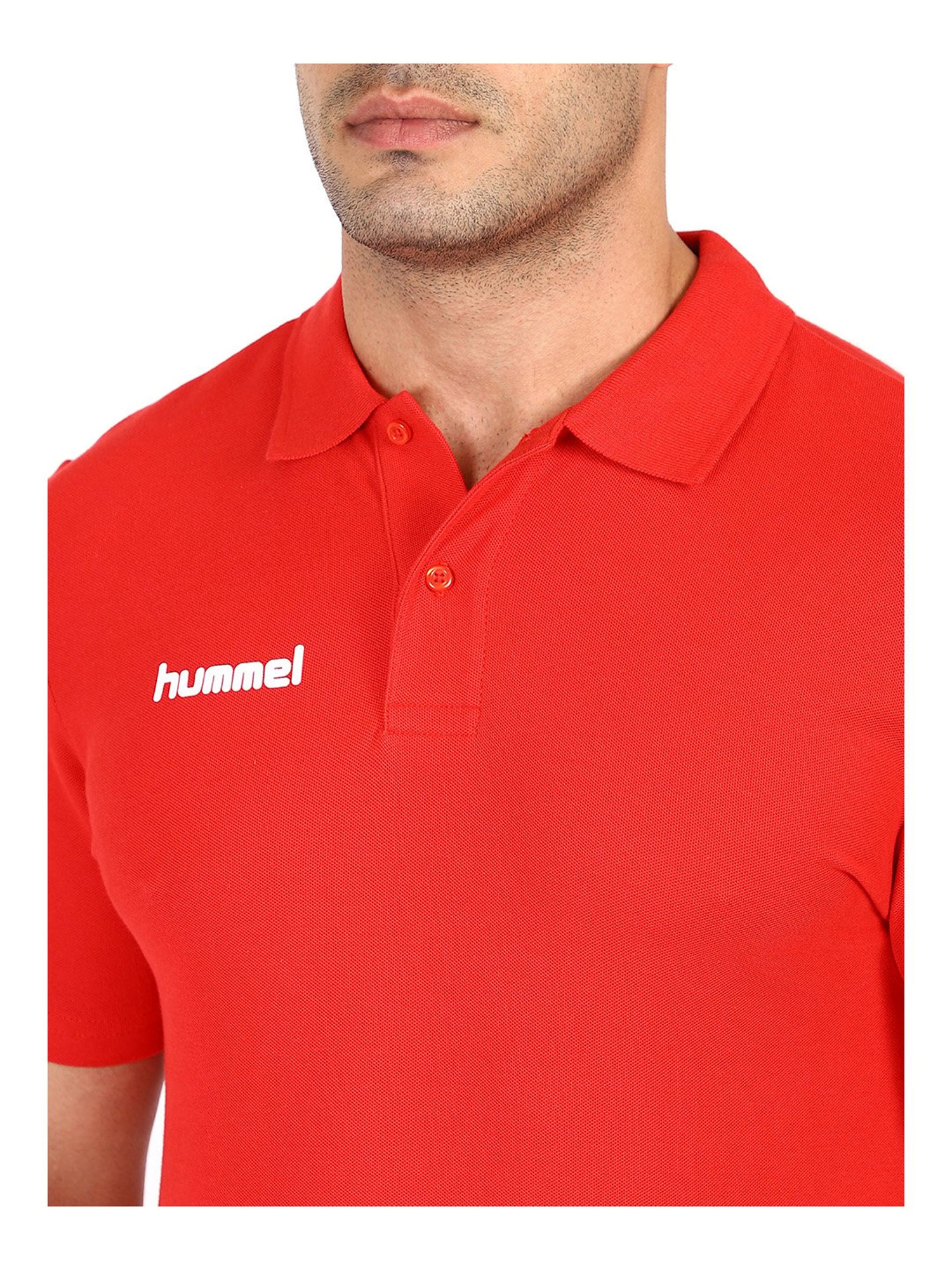 Hummel Red Polo T-Shirt
