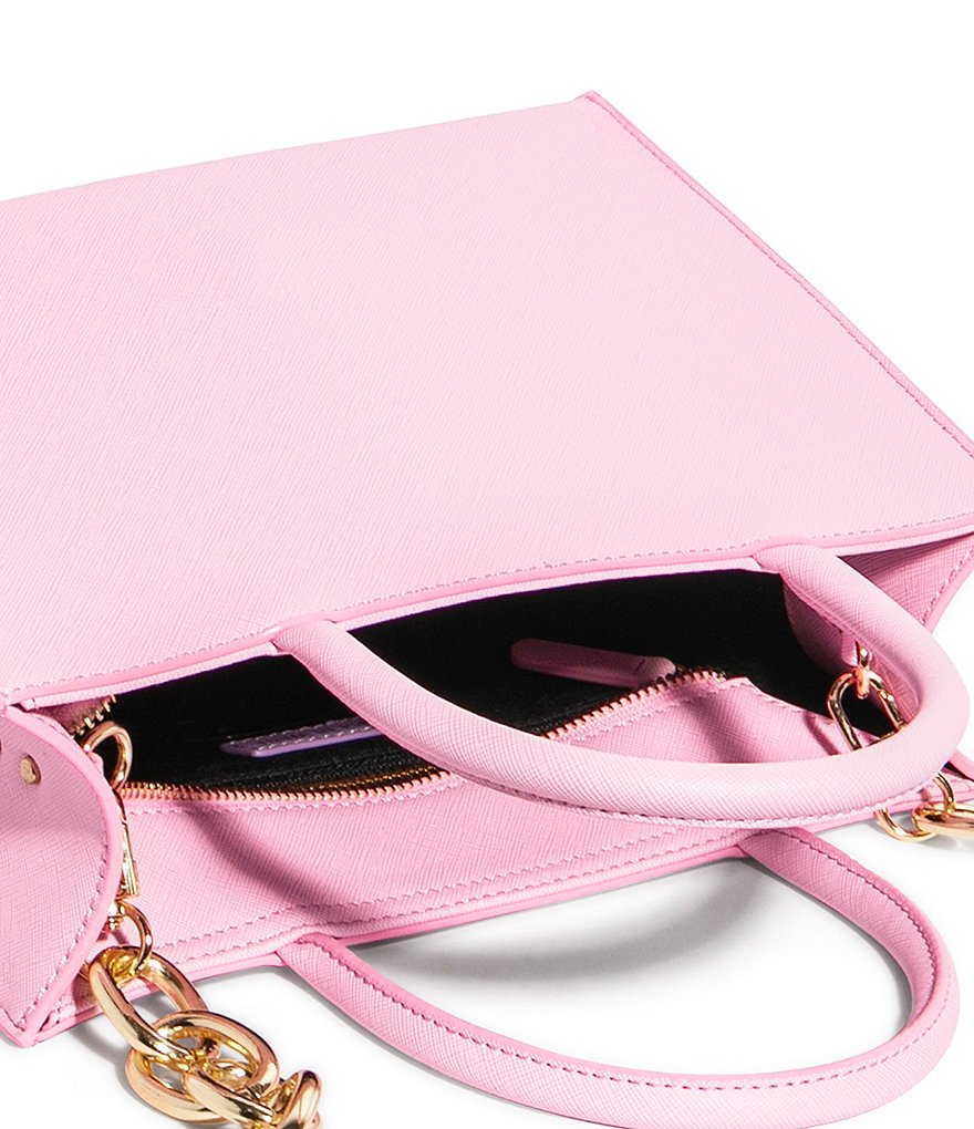 House of Want How We Gram Small Smooth Vegan Leather Tote Bag