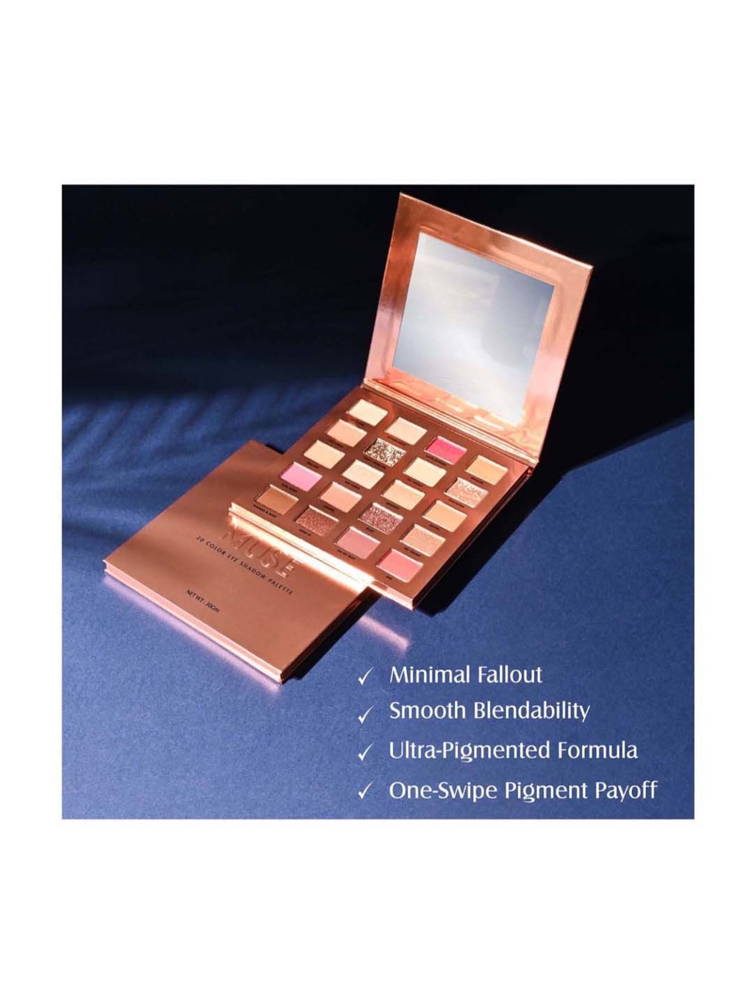 Glam21 Muse Eyeshadow Palette 02 Divine - 30 gm