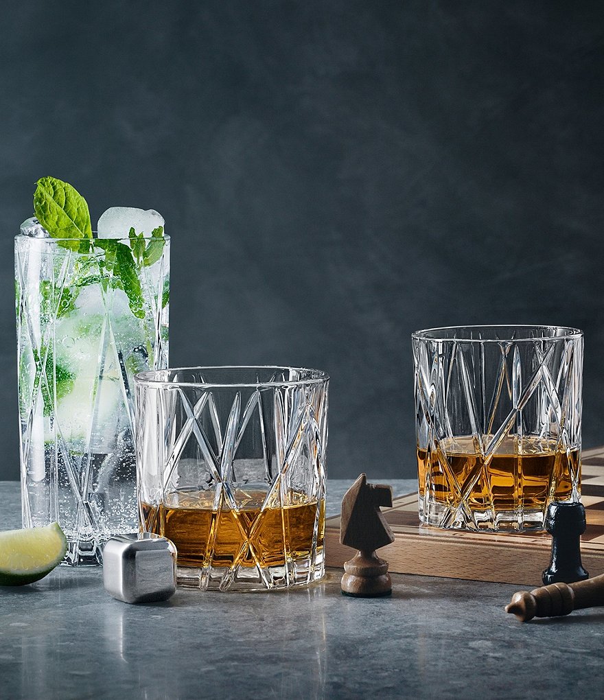 Orrefors City Highball, Set of 4