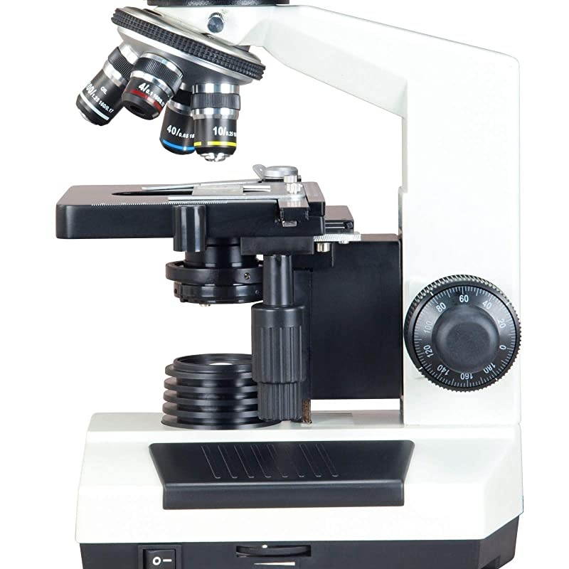 40X-2000X Compound Biological Binocular Microscope with 2.0MP USB Digital Camera