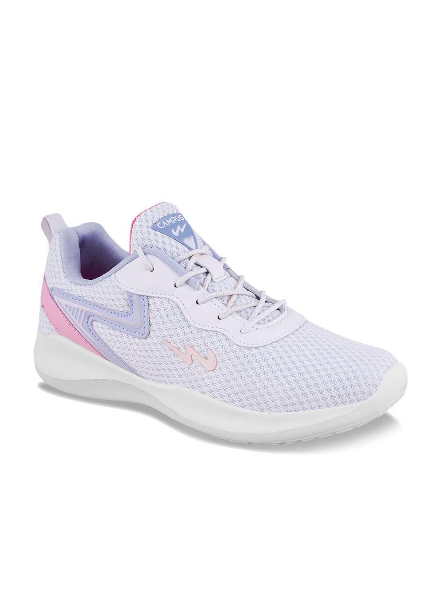 Campus Women's BARE White Running Shoes