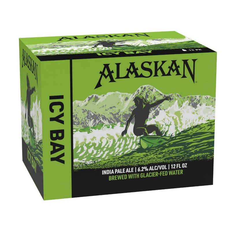 Alaskan Icy Bay IPA Beer - 12pk/12 fl oz Bottles