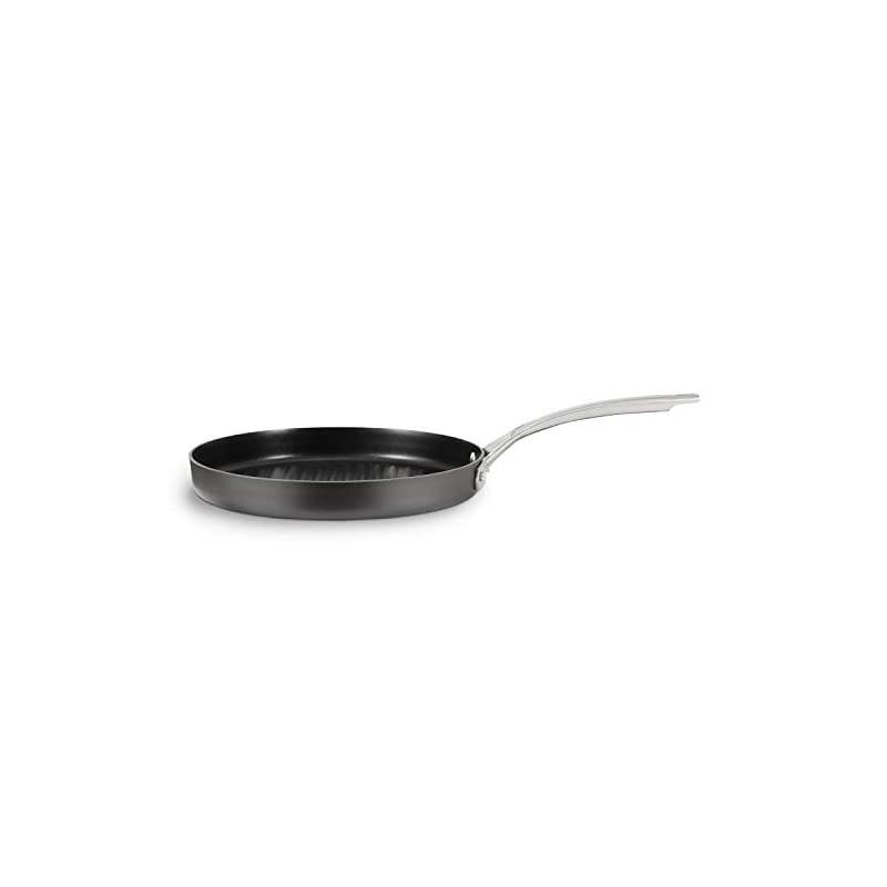 Signature Hard-Anodized Nonstick 12-Inch Round Grill Pan