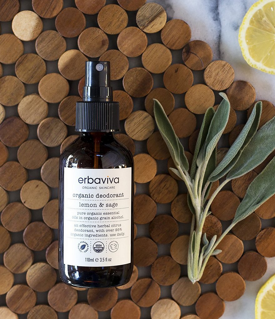 Erbaviva Lemon and Sage Organic Spray Deodorant