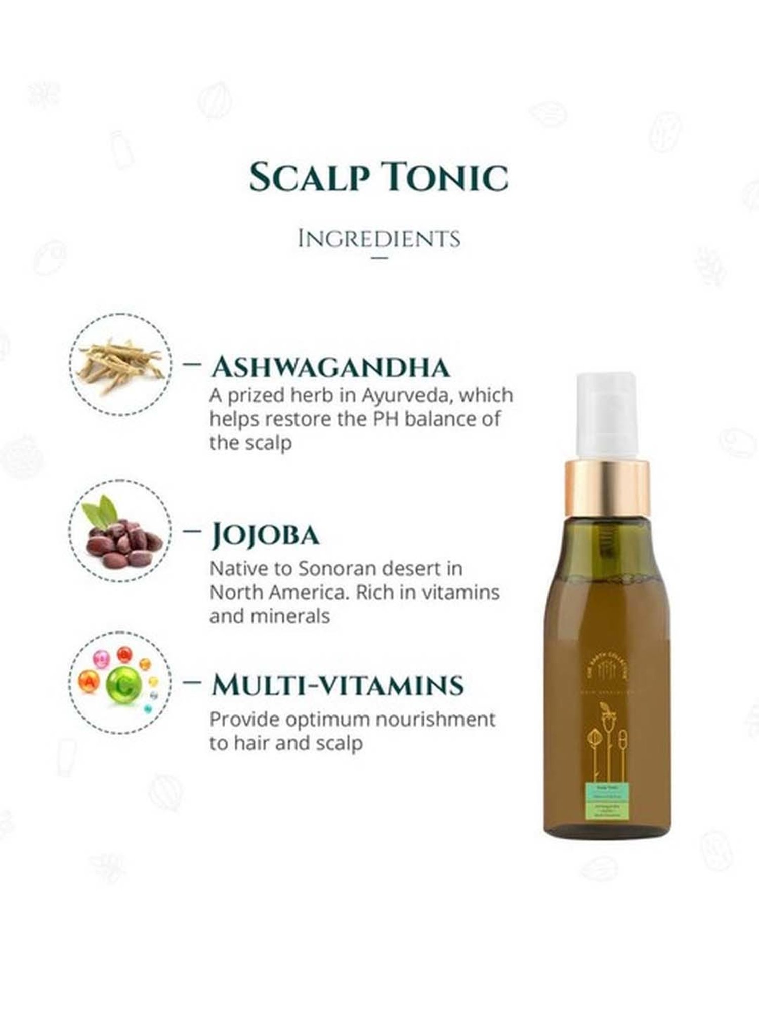The Earth Collective Scalp Tonic - 100 ml