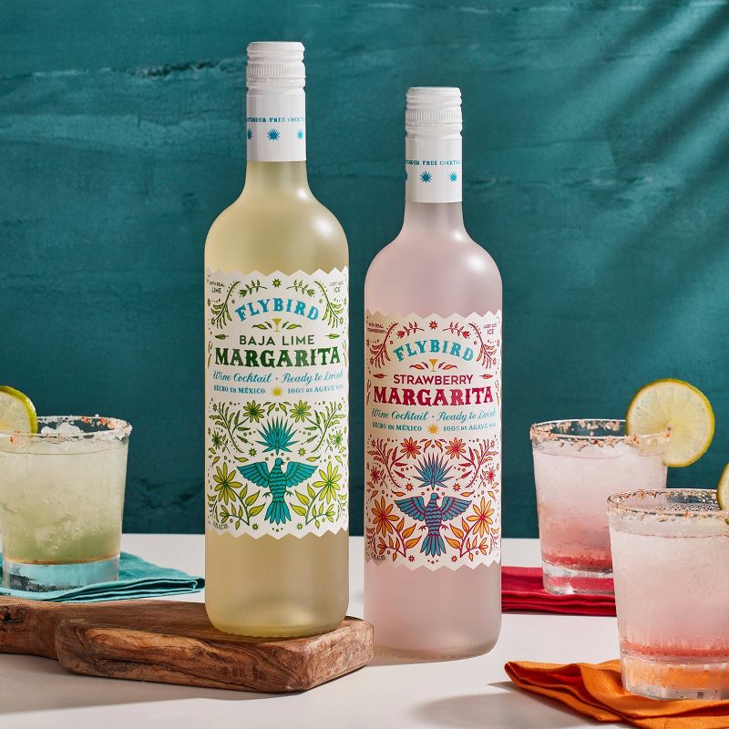 Flybird Baja Lime Margarita Wine Cocktail - 750ml Bottle