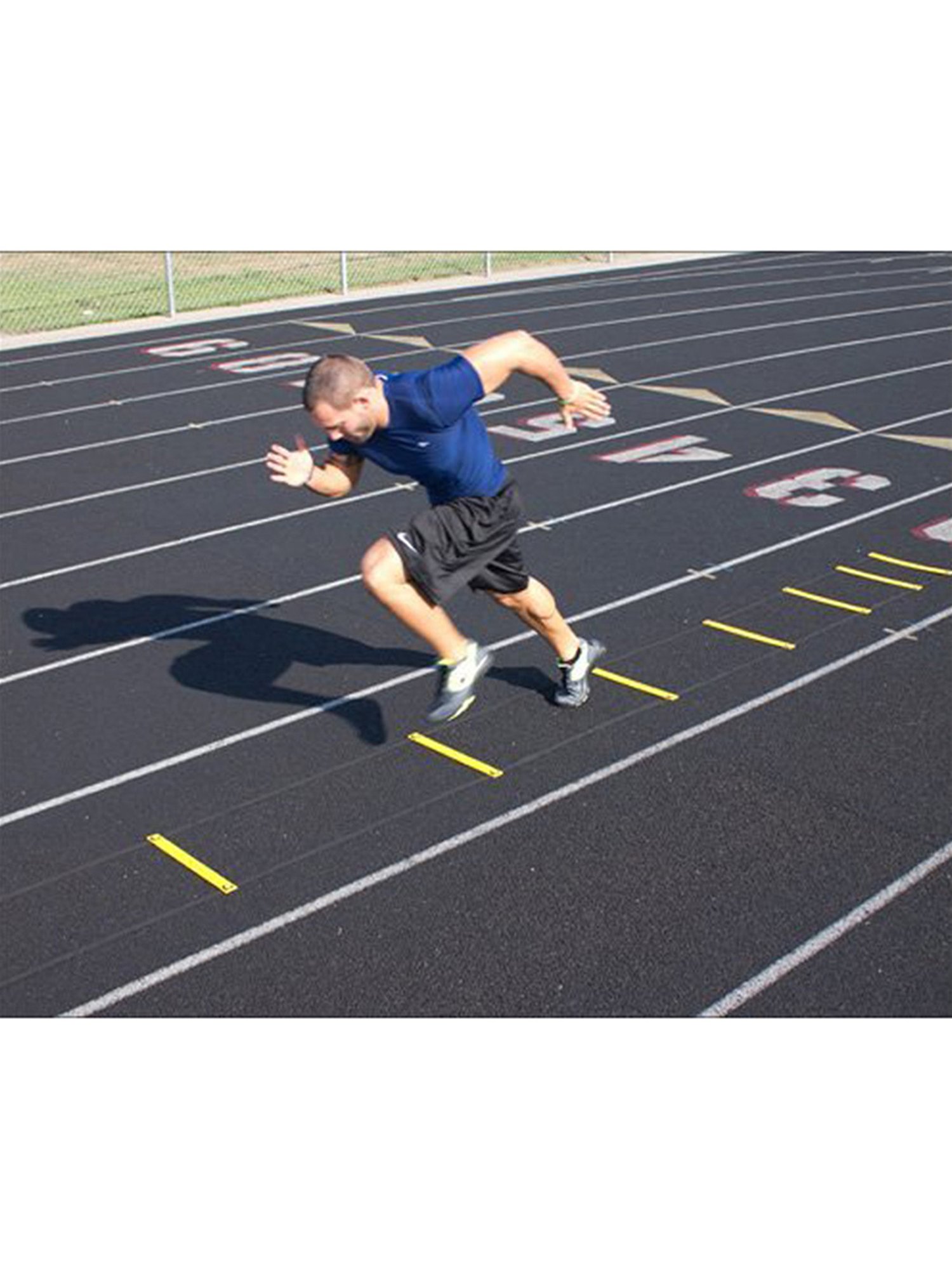 B Fit Smart Acceleration Ladder Size 8.34 * 1.67 Ft. (Multicolor)