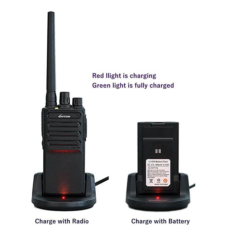 Walkie Talkies Voice Scrambler with Earpiece for Adults Outdoor CS Hiking Hunting Travelling Long Distance 2 Way Radios By  2 Packs