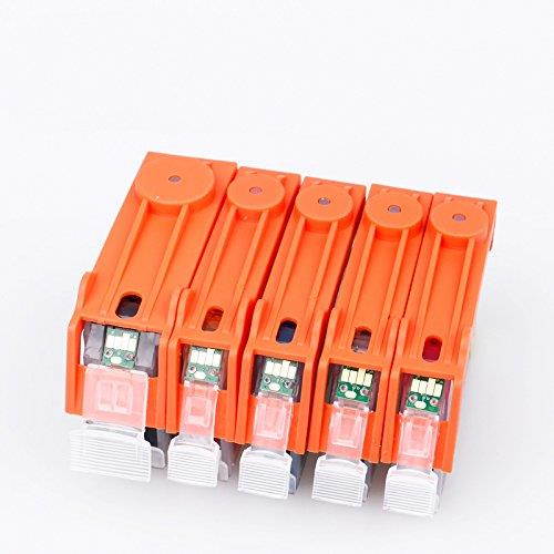 YATUNINK Compatible for Canon PGI-5BK 15 Pack Compatible Inkjet Cartridge w/Chip for Pixma MP500 MP530 MP600 MP800