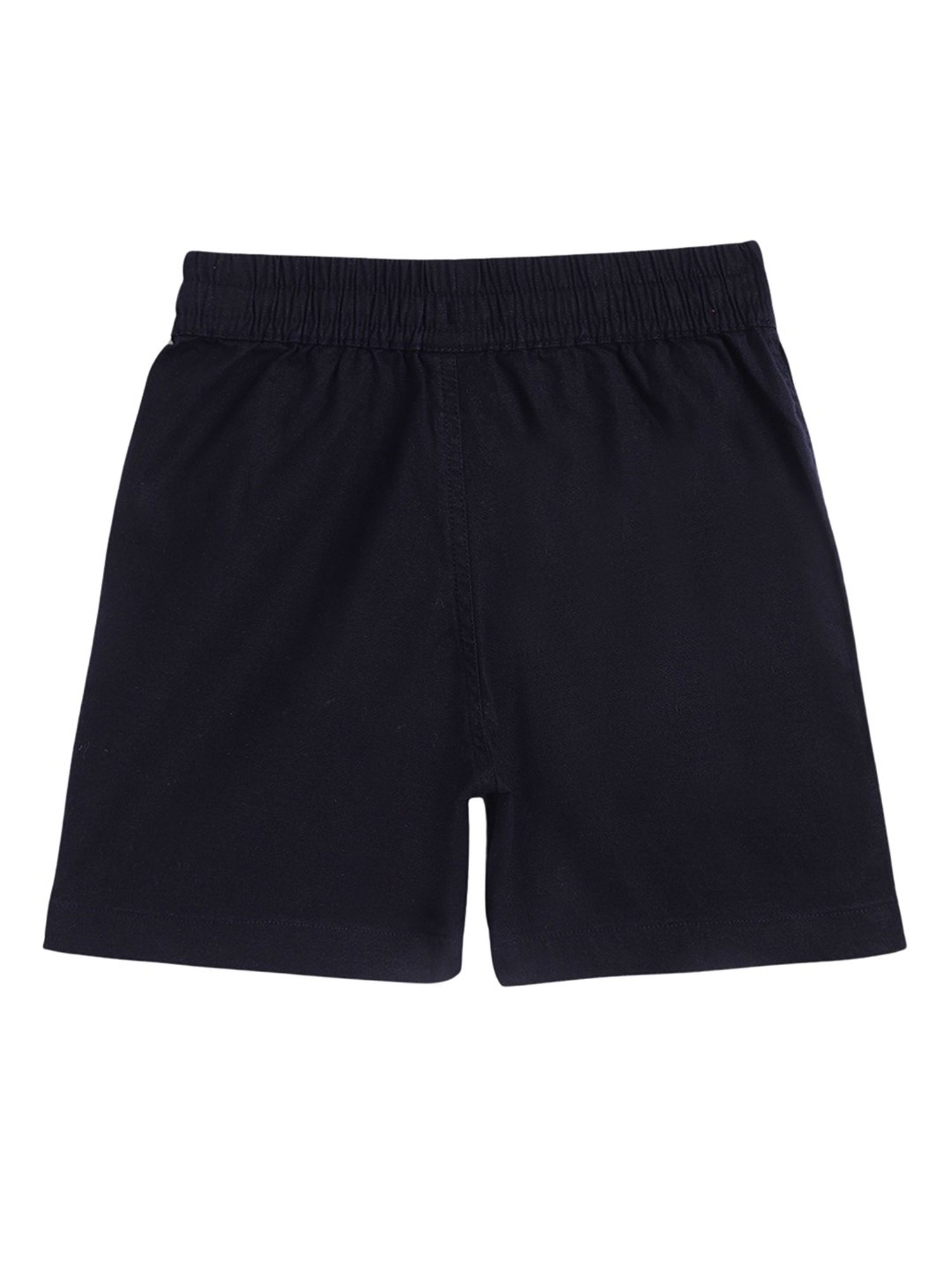 Campana Kids Navy Solid Shorts