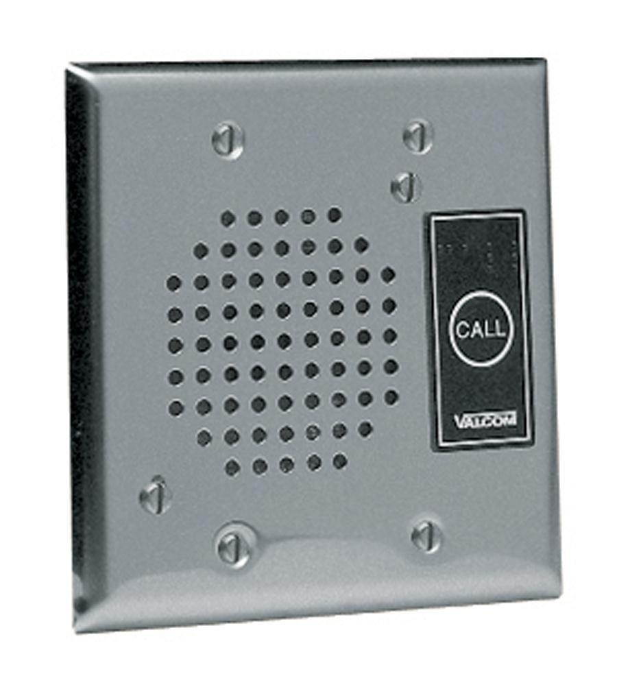VALCOM V-1072A-ST Talkback Doorplate Speaker - Stnless Stl