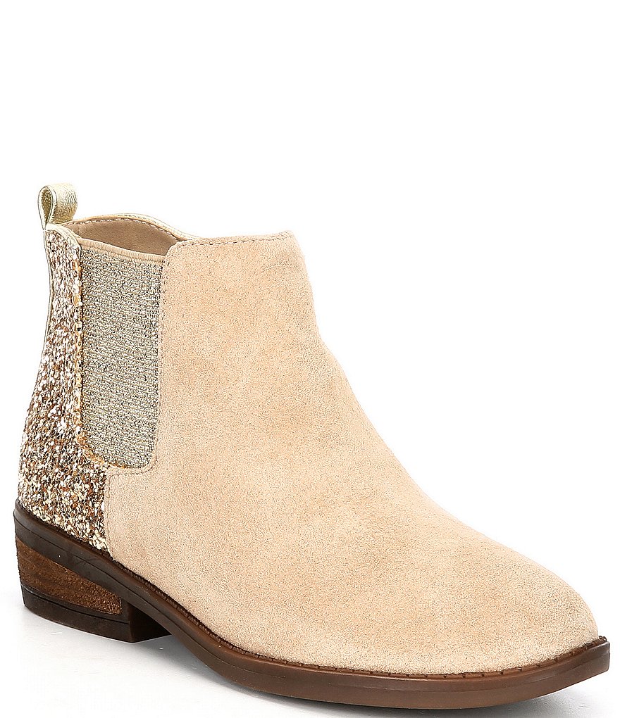 Copper Key Girls' Dazzler Glitter Back Booties (Toddler)