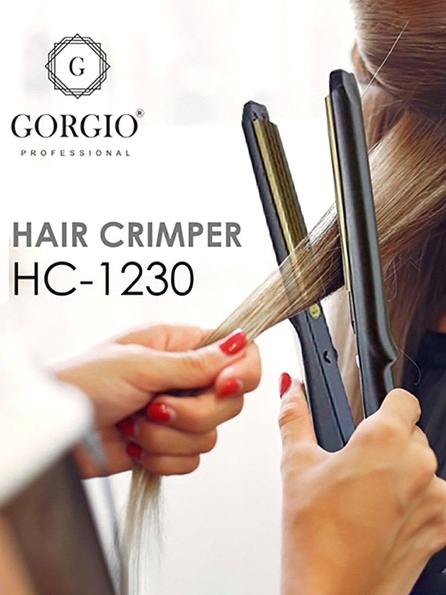 Gorgio Professional HC1230 Hair Crimper (Black)