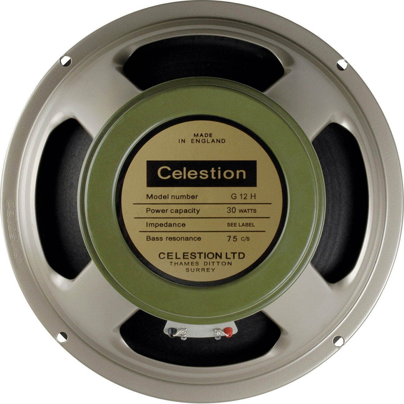 Celestion Heritage G12H 75 Hz 12" 15 Ohm Guitar Speaker