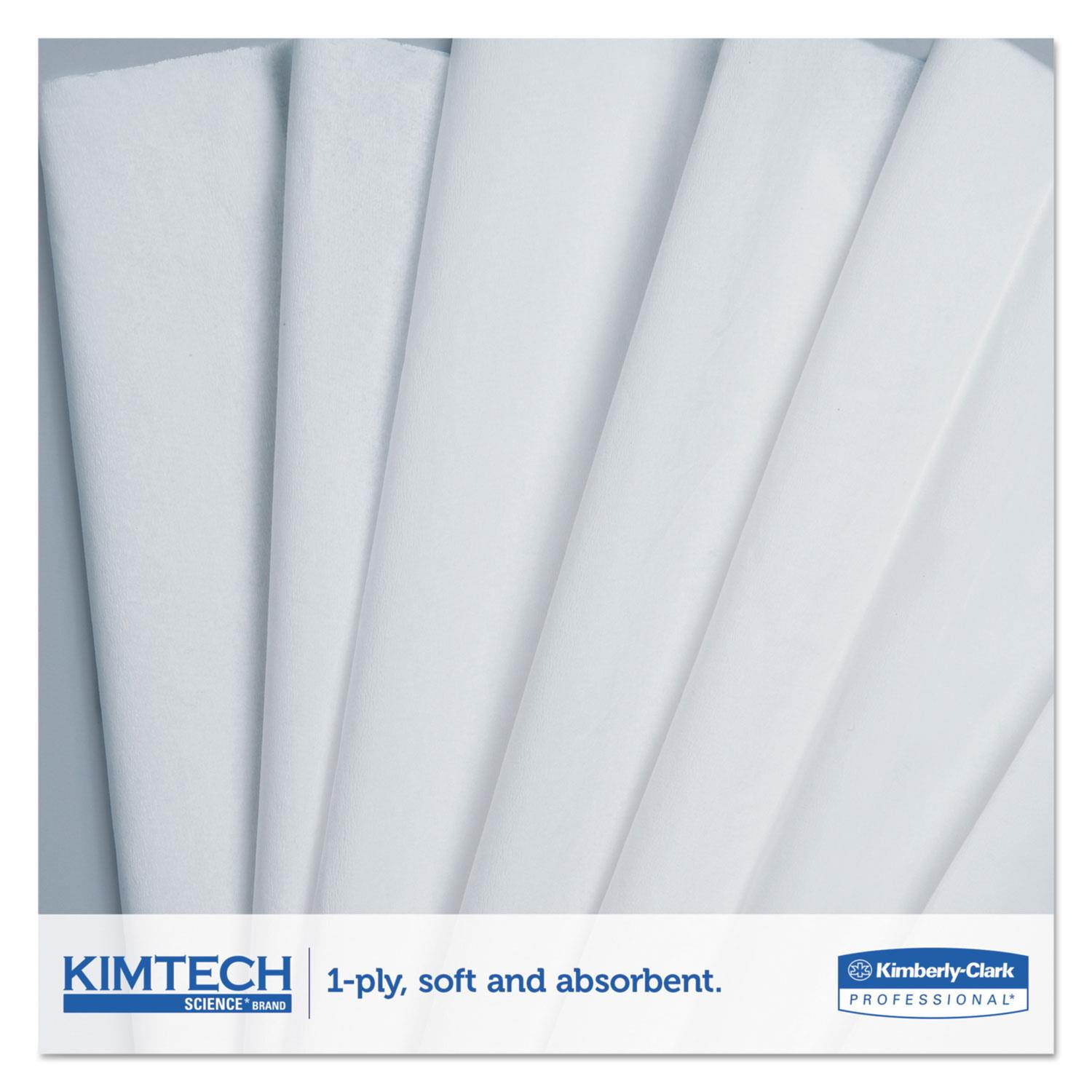 Kimtech Precision Wipers POP-UP Box 2-Ply 14.7 x 16.6 White 90/Box 05517
