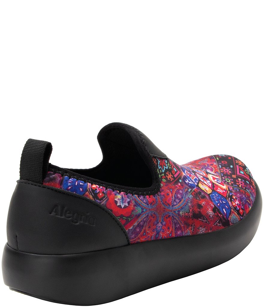 Alegria Eden Beauty Blur Print Stretch Slip Ons