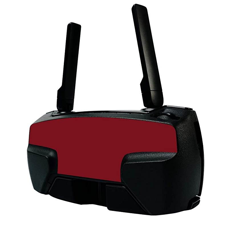 Skin for DJI Mavic Mini Portable Drone Quadcopter Solid Burgundy | Protective Durable and Unique Vinyl Decal wrap Cover | Easy to Apply Remove and Change Styles | Made in The USA