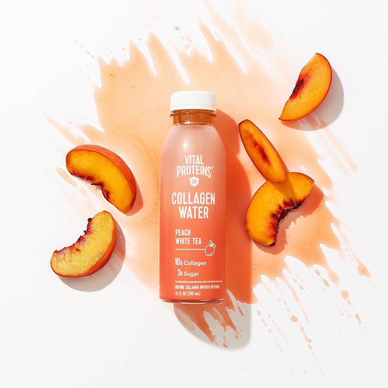 Vital Proteins Peach White Tea Collagen Water - 12 fl oz Bottle