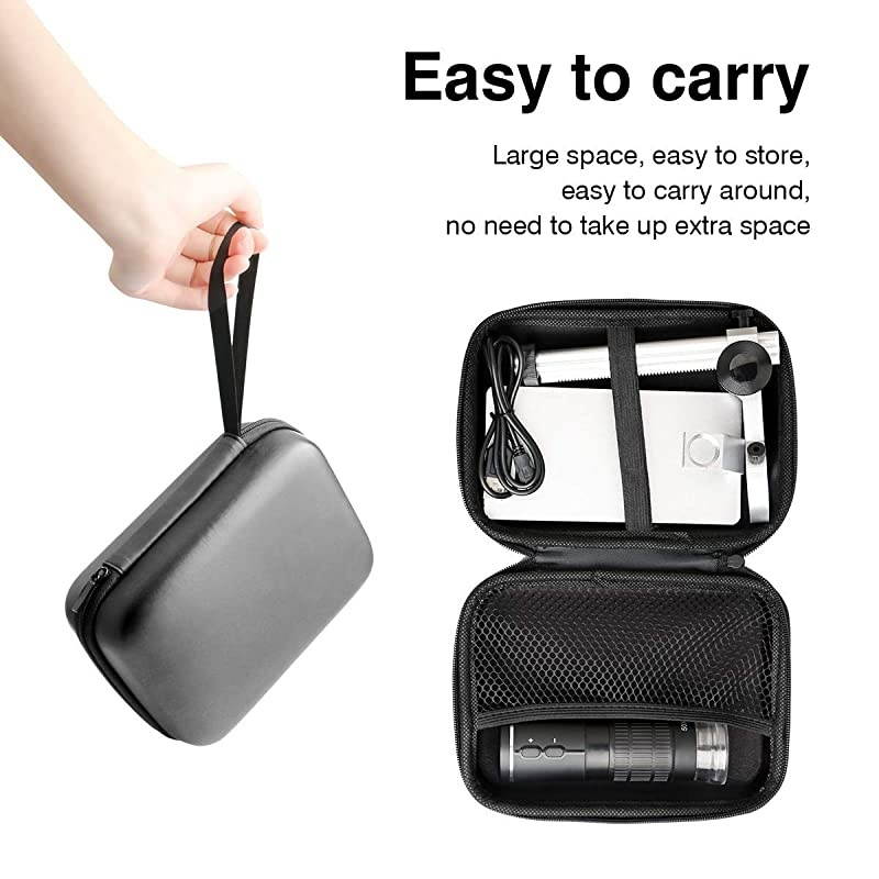 WiFi Digital Microscope for iPhone Android Phone Mac Windows HD 1080P Video Record 501000X Magnification Wireless Portable Microscope with Adjustable Metal Stand and Carrying Bag