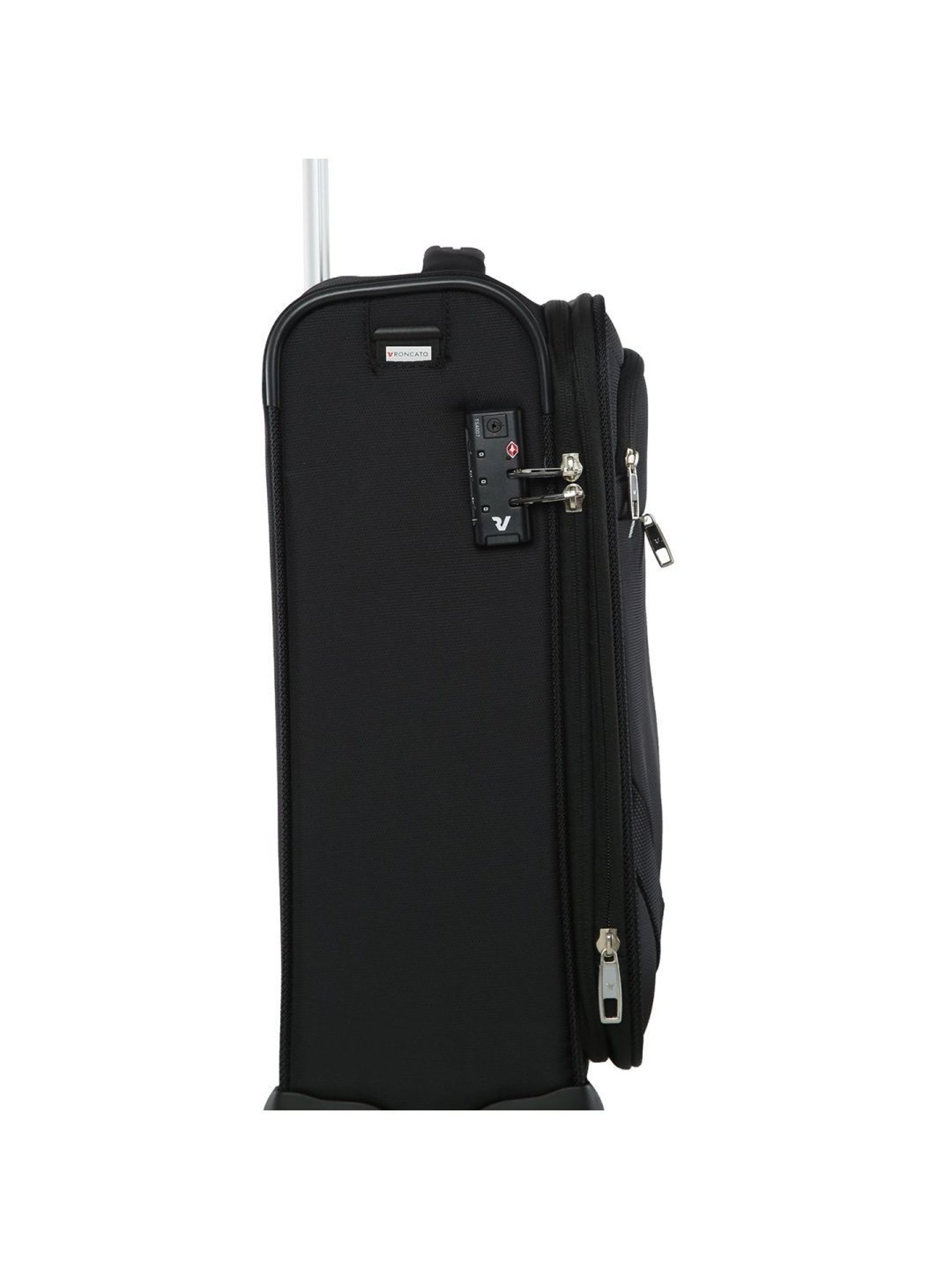 Roncato Joy Nero Solid Soft Cabin Trolley Bag -21 cm