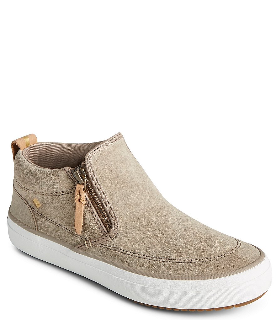 Sperry Women's Crest Side Zip Suede Chukkas