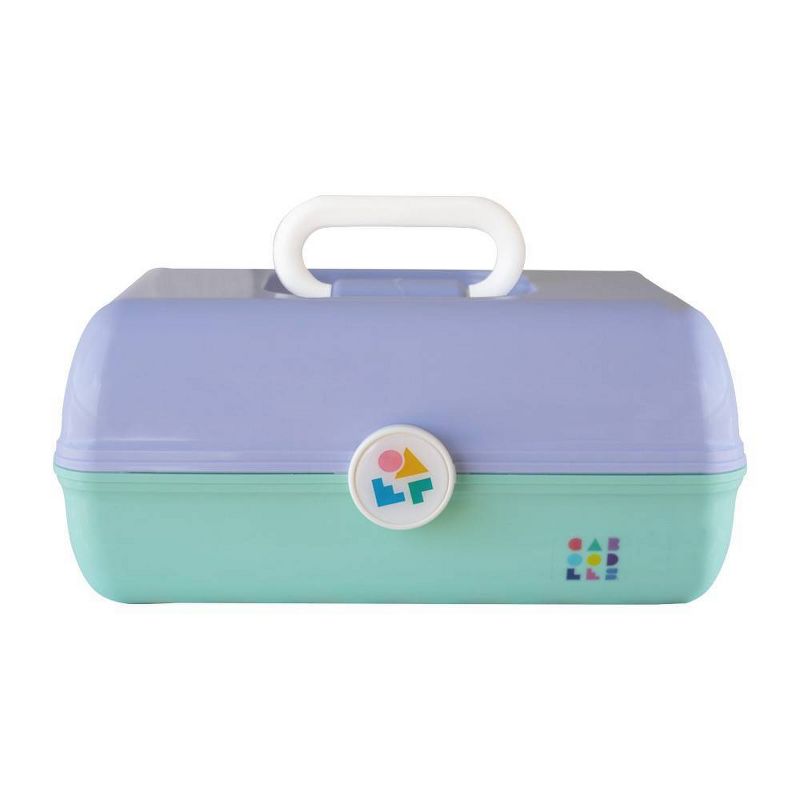 Caboodles On the Go Girl Makeup Bag - Lilac Over Mint