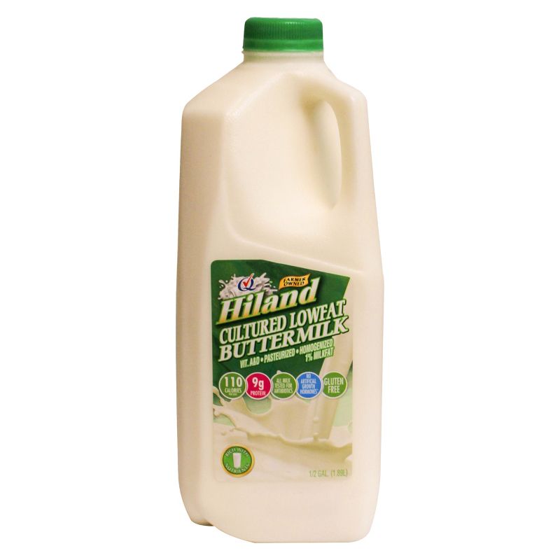 Hiland 1% Buttermilk - 0.5gal