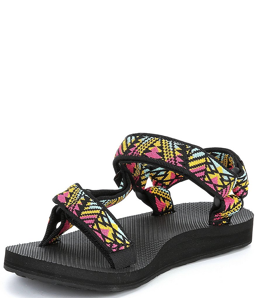 Aetrex Jillian Sport Leopard Print EVA Water Friendly Wedge Sandals