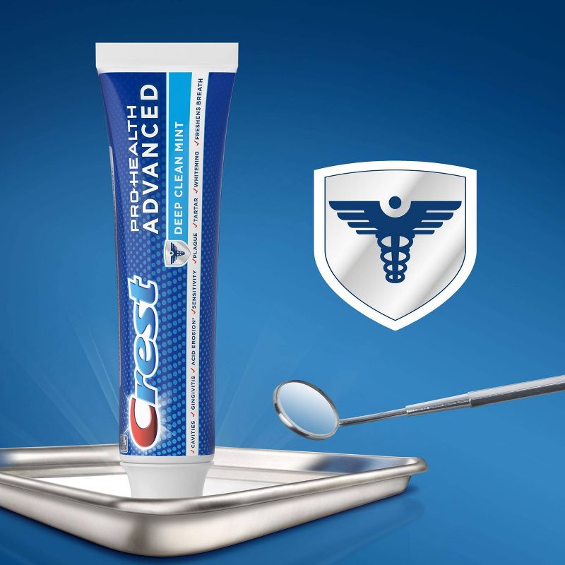 Crest Pro-Health Advanced Deep Clean Mint Toothpaste - 5.1oz