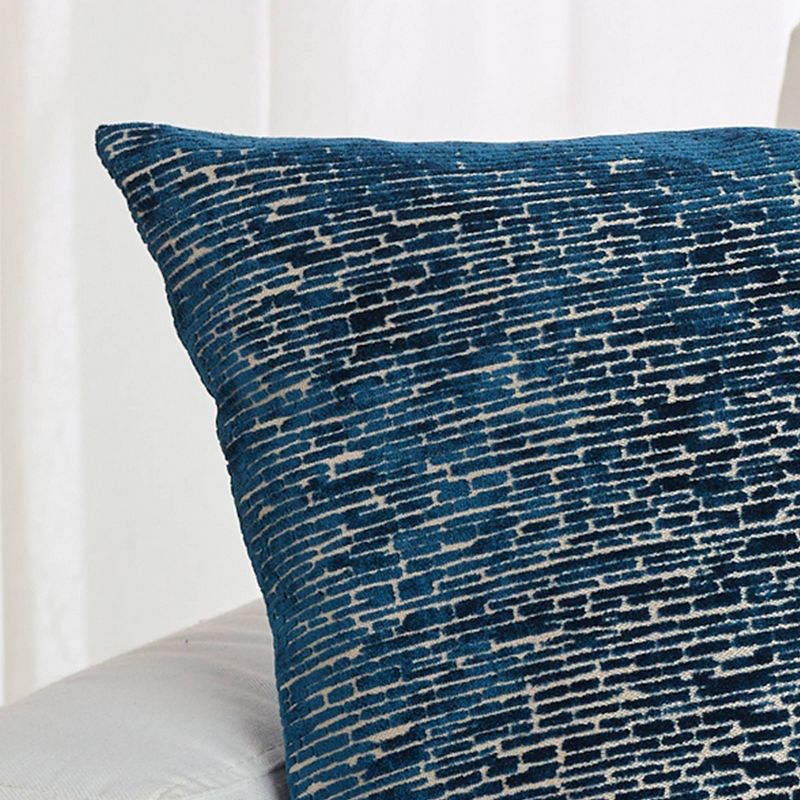 20"x20" Delos Sybil Square Throw Pillow Blue - Sure Fit