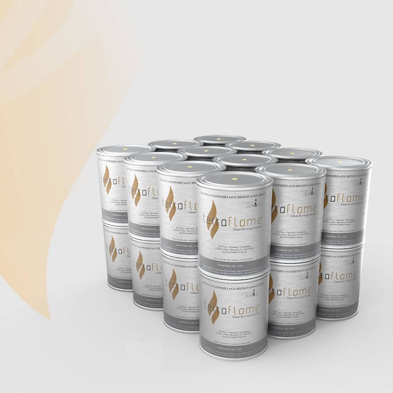 24pk Citronella Gel Fuel - TerraFlame