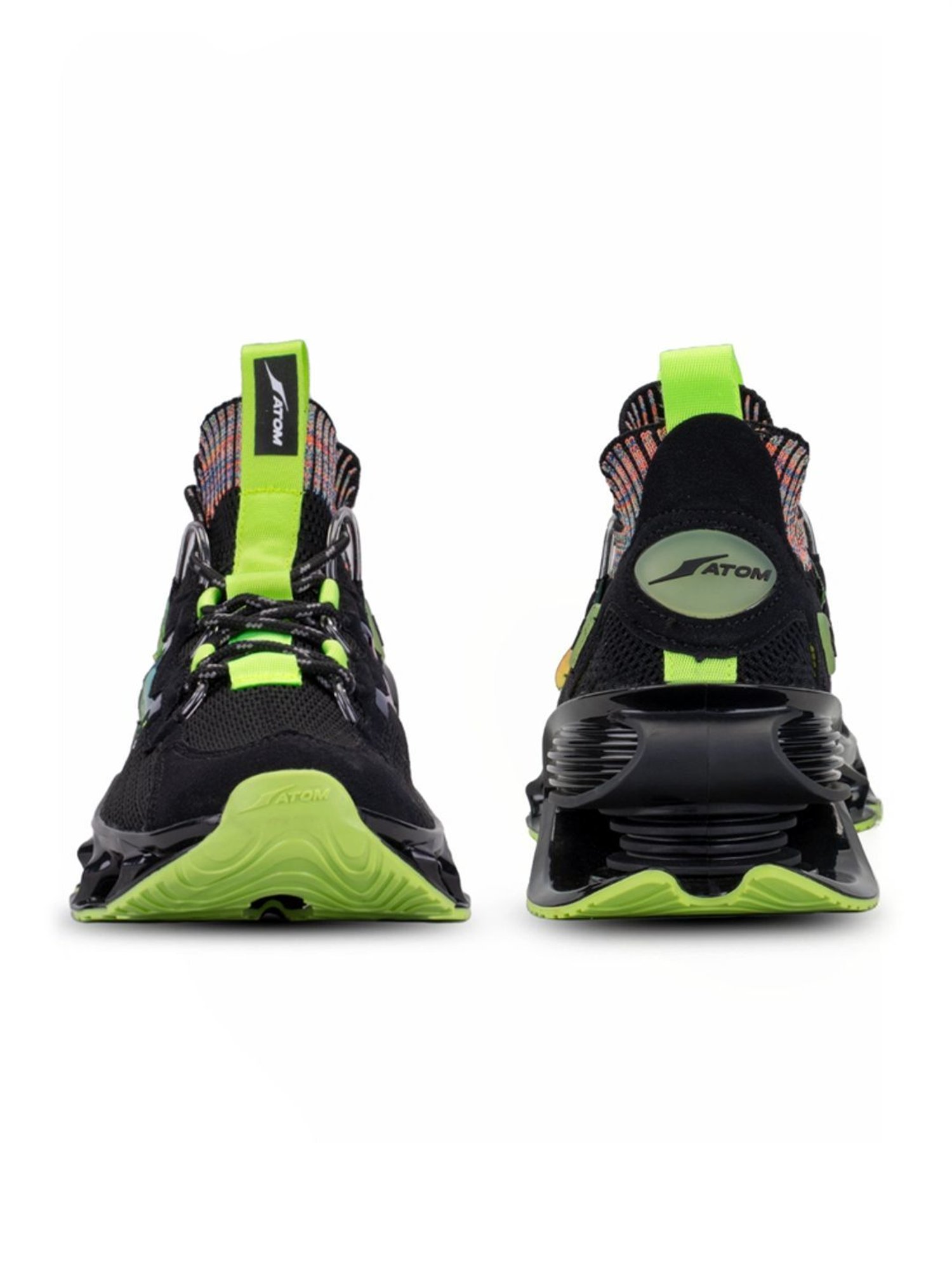 Atom Men's Spring Edge Alpha 1 Black Running Shoes