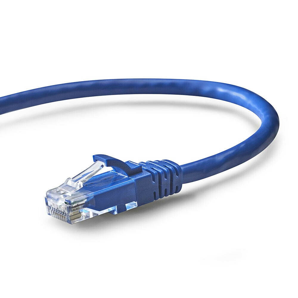 Cat6 UTP Ethernet Network Patch Cable UL Listed, 25 FT Blue
