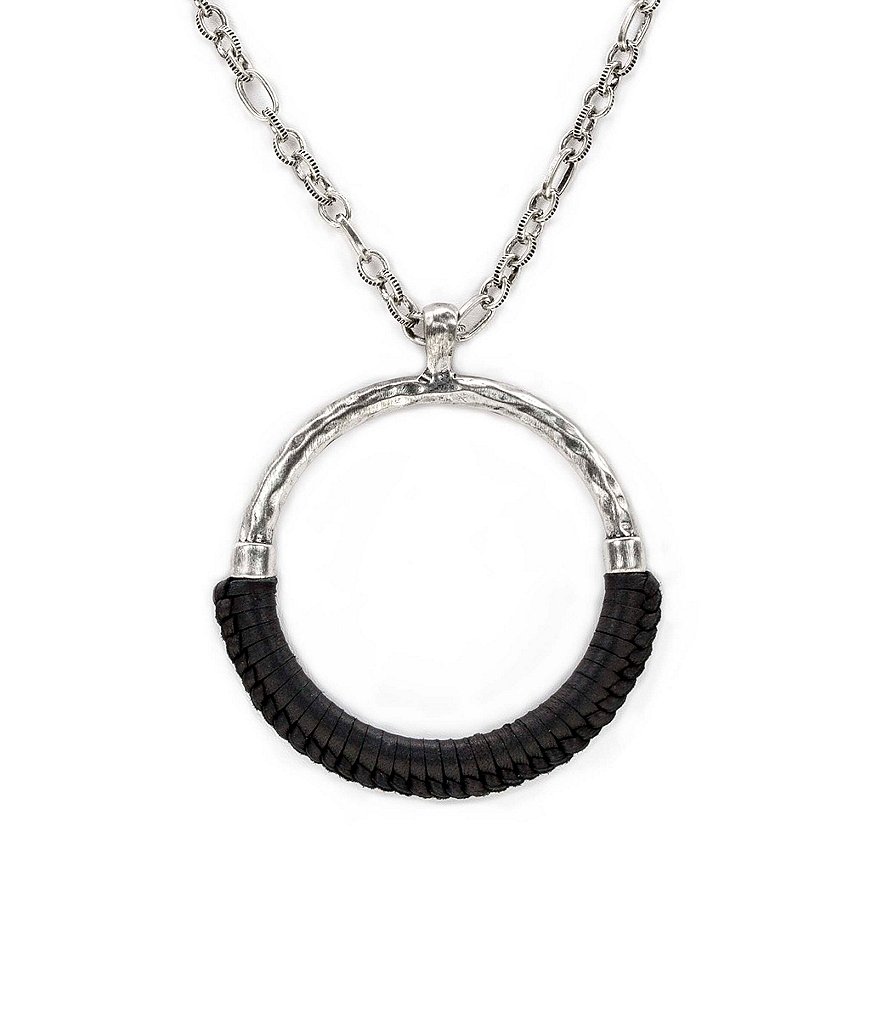 Patricia Nash Carmelina Wrapped Ring Pendant Necklace