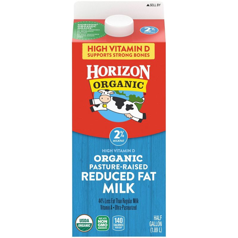 Horizon Organic 2% Milk - 0.5gal